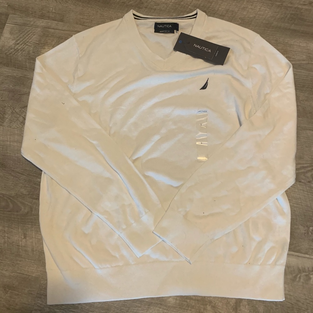 Nautica Navtech V-Neck Sweater
